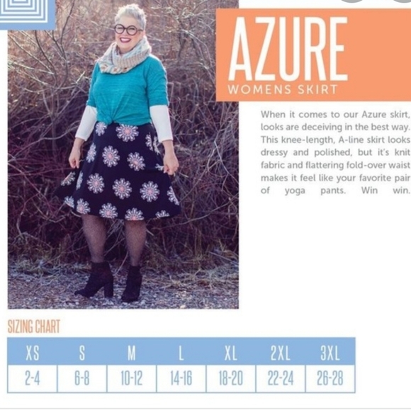 Yellow and Brown Rose Azure Skirt - Picture 2 of 2